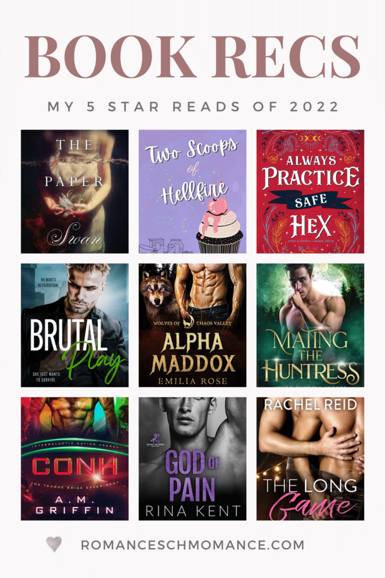 Book Recommendations | My 2022 5-Star Romance Reads